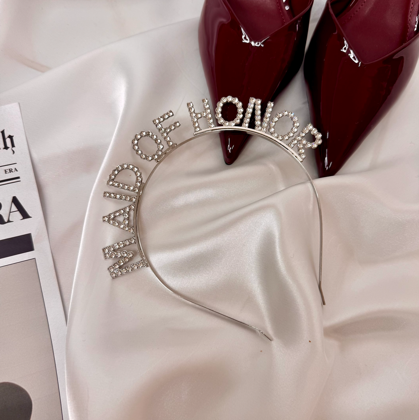 Maid Of Honour Diamanté headband