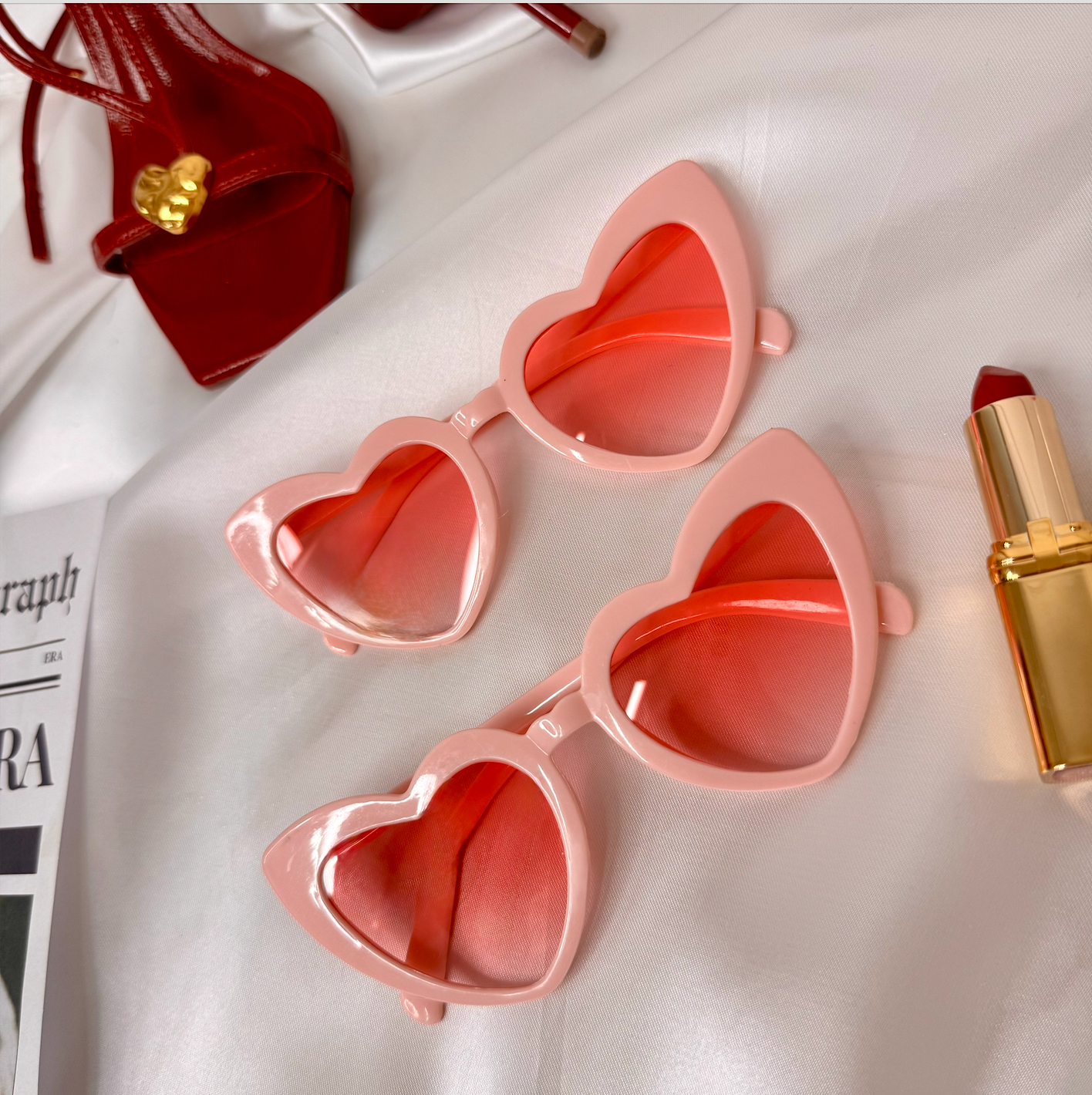 Pink Wedding sunglasses
