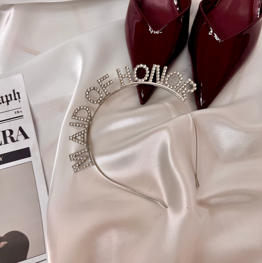 Maid Of Honour Diamanté headband